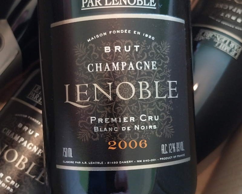 10 x Champagne Lenoble Premier Cru Blanc de Noirs Brut 2006 - Auction