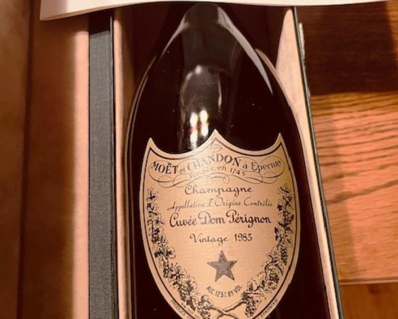 CUVE&#039;E DOM PERIGNON 1985  Temperature controlled storage since purchase - Auction