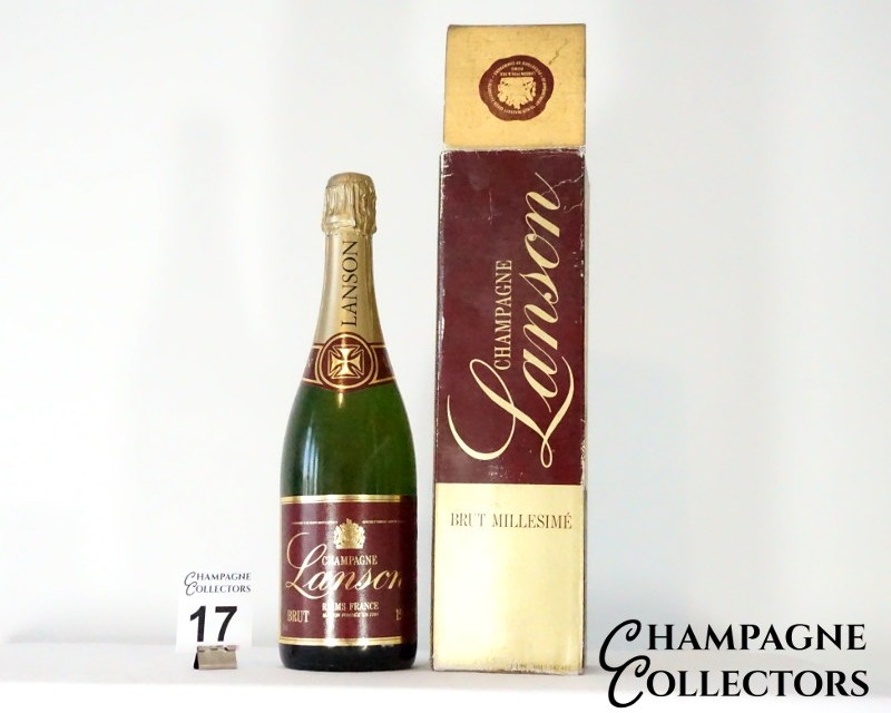 1976 Champagne Lanson Brut Boxed - Auction