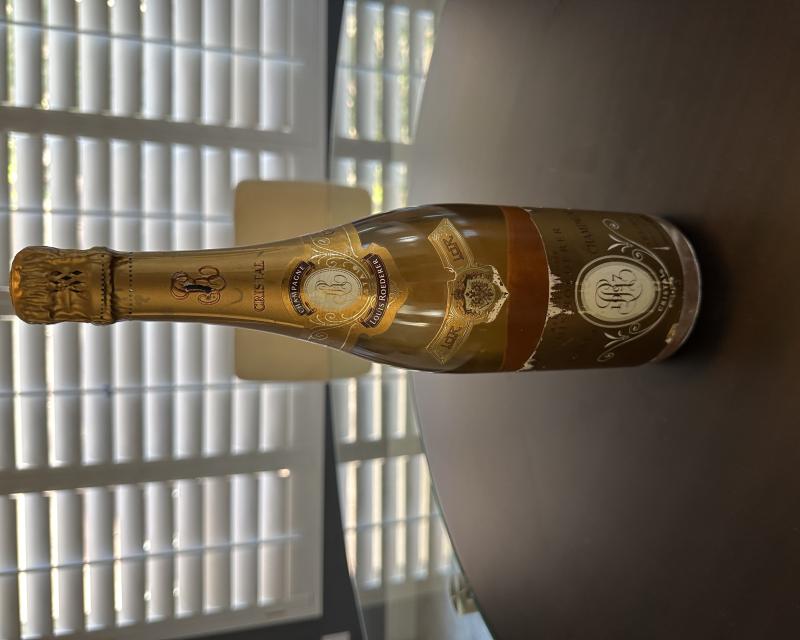 1997 Cristal Champagne - Auction