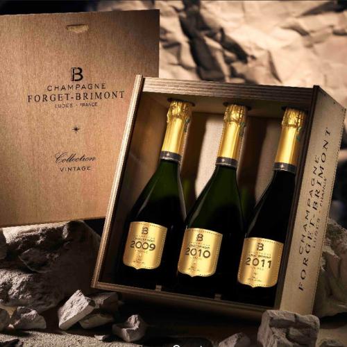 Champagne Forget-Brimont Vintage Collection Box 2009 2010 2011 - Auction
