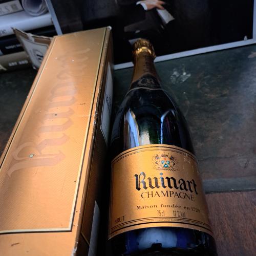 RUINART BRUT NV WITH (AT LEAST) 15 YEARS BOTTLE AGE. - Auction