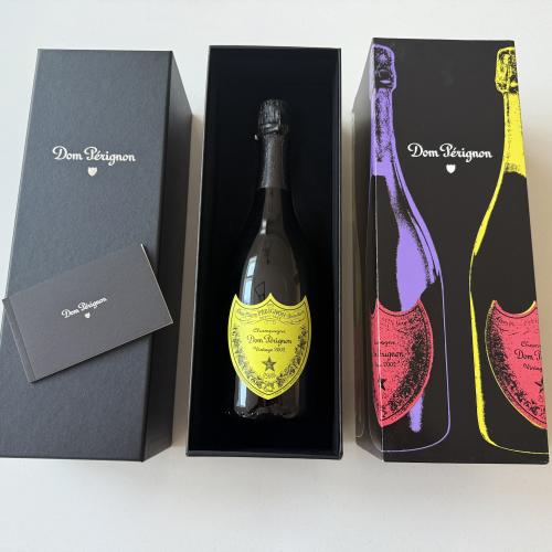 Dom Perignon 2002 Vintage - Andy Warhol Limited Edition - Auction