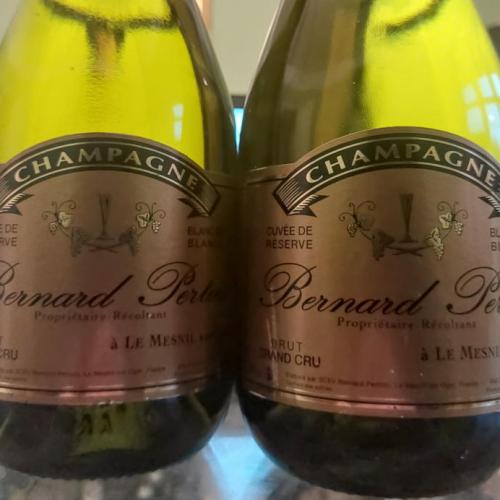 Champagne Bernard Pertois Cuvée de Reserve Blanc de Blancs x2 - Auction
