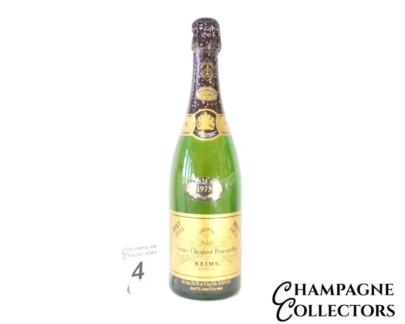 1973 Vintage Champagne Veuve Clicquot Carte Or Brut - Auction
