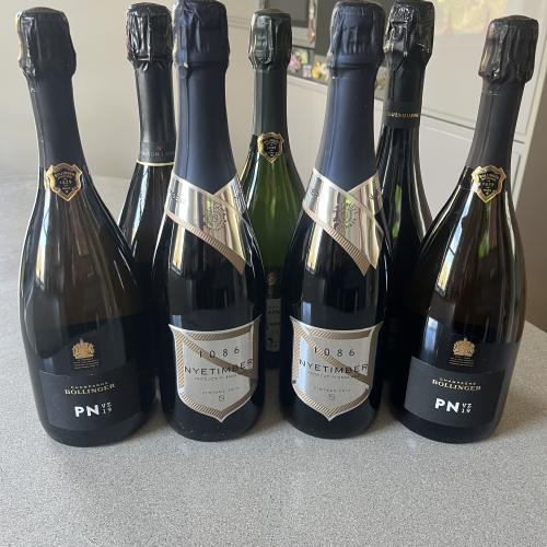 Seven bottles of Fine Champagne - Auction
