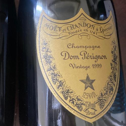 Vintage Dom Perignon 1999 with box and booklet - Auction