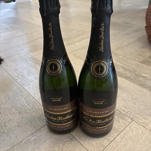 2008 Brut Millesime. Temp controlled in wine cellar since purchased - Auction