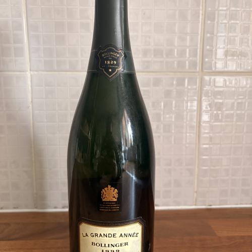 Bollinger La Grande Année 1999 Vintage Champagne 75cl – Well Stored, Good Condition - Auction