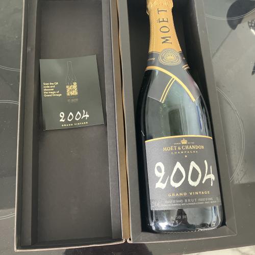 Sealed bottle, box opened for inspection - Auction