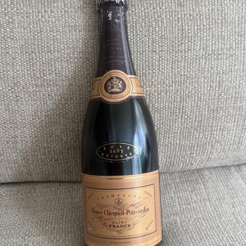 Veuve Cliquot Ponsardin Brut Champagne Rose 1985 - Auction