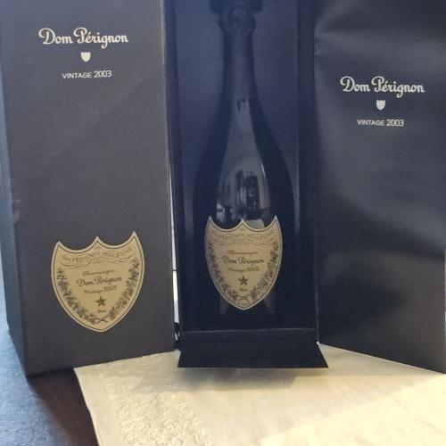2003 Dom Pérignon Vintage Brut Champagne 750ml | Factory Gift Presentation Box | Complete | Sealed | - Auction